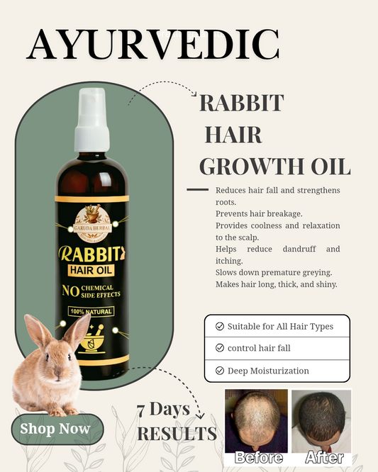 Rabit Herbal Hair Oil - 100% Effective! 500ML