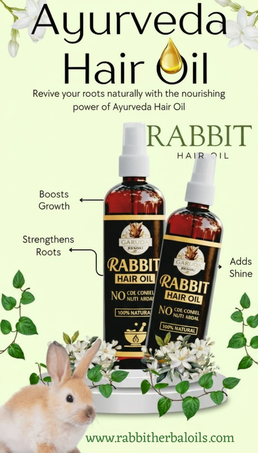 Garuda Rabit Herbal Hair Oil - 100% Effective!   Reviw  ⭐⭐⭐⭐☆765242